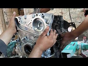 How To Toyota 2RZ Engine Timing Marks And Timing Chain install Toyota Hiace Timing
