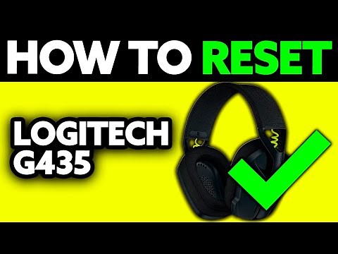 How To Reset Logitech G435 Headset (2025) - Step by Step