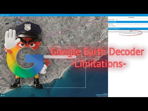 Limitaciones de Google Earth Decoder (Earth to MSFS)