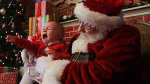 When meeting Santa goes wrong