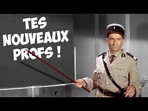 Tes nouveaux profs !