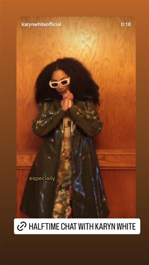 Karyn White on Halftime Chat