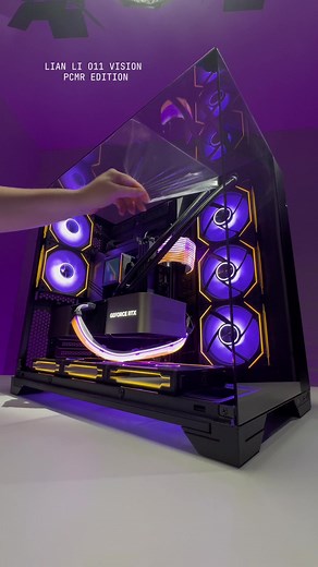 LIAN LI O11 VISION Gaming PC Build Showcase
