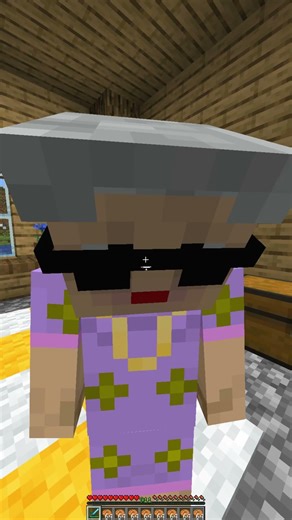 Minecraft grandma moment