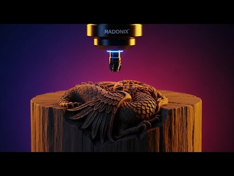 4 Axis CNC Wood Carving and Turning Machine with 8 Heads