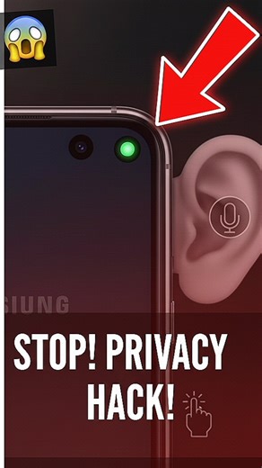 STOP Ignoring the Green Dot!(Samsung Privacy fix)🟢 #s25ultra #androidphone #privacy