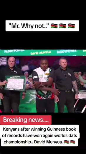 World's 🌎 Darts championship Racord winner from kenya 🇰🇪 #DavidMuthua . #vypシ #nairobitiktokers #kenyantiktok🇰🇪 #kikuyuisbae @World Darts Championship RR