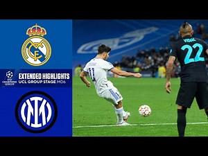 Real Madrid vs. Inter Milan: Extended Highlights | Group Stage - MD 6 | CBS Sports Golazo
