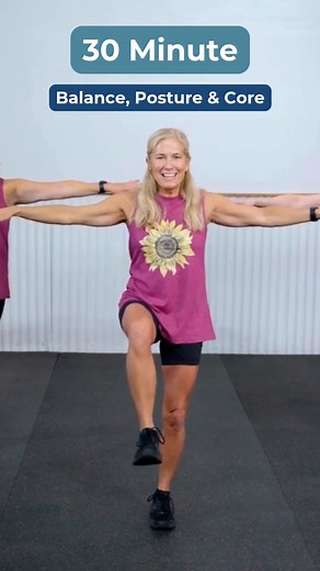 Balance, posture, and core strength—three things we don’t think about until they start to slip. This 30-minute workout is all about building a strong foundation so you can move with confidence, stay steady on your feet, and support your body in everyday life. 𝐖𝐨𝐫𝐤𝐨𝐮𝐭 𝐃𝐞𝐭𝐚𝐢𝐥𝐬 Type - Full Body Strength Length - 30 minutes Equipment - Light weights and band (optional) 𝐅𝐮𝐥𝐥 𝐖𝐨𝐫𝐤𝐨𝐮𝐭 faithfulworkouts.com/workouts/shared-videos/balance-posture-and-core/ #faithfulworkouts #30min