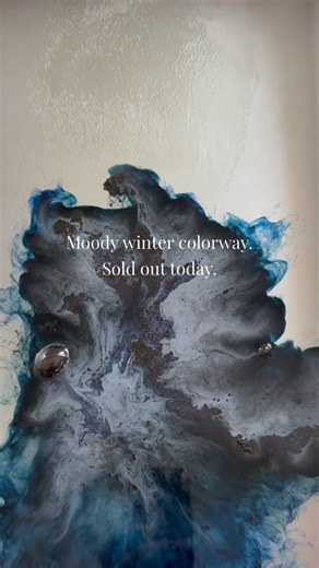 Hand Dyeing Moody Winter Wool