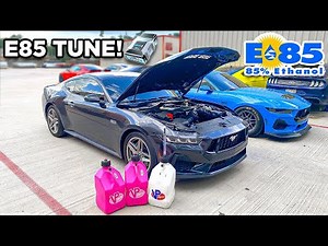 MORE POWER!! TUNING My S650 Mustang GT On E85!!
