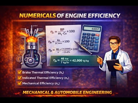 Numerical Evaluation of Internal Combustion Engine Efficiency Explained | Numerical Analysis