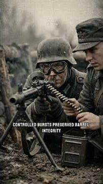 Why Continuous Fire Was Dangerous for Machine Gun Crews #shorts
