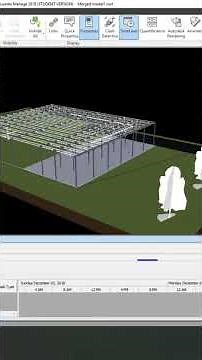 Navisworks timeline simulation