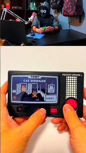 TOMY POCKET ARCADE! 🐱🧀 O PORTÁTIL MECÂNICO!
