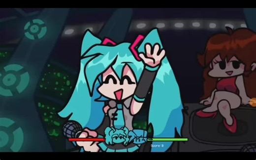 #Friday night funkin Miku VS Boyfriend