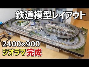 Explanation of n scale kato layout with tracks crossing over