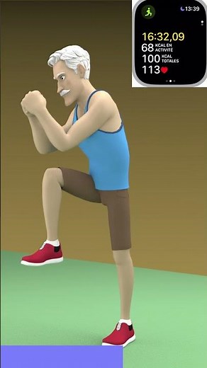 Home workout: Burn 100 calories in 16 minutes, without getting tired 😎😎😎