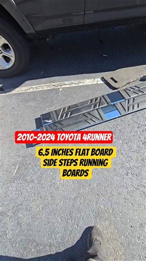 2010-2024 Toyota 4Runner Flat Board Side Steps Running Boards #shorts #toyota4runner #runningboards