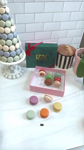 Izzy French Macarons - Surprise Me Flavors- Assorted Standard Packaging - Ice Pack Included- Macaroons - Summer Gifts Macarons - Etsy