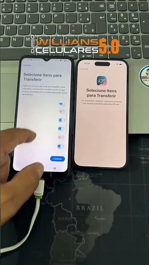 PARTE 2 Migrar do Android para iPhone - Curso Willians Celulares
