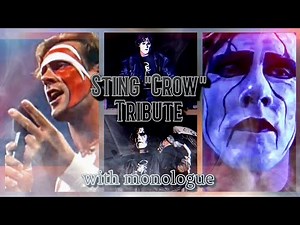 Sting Crow WCW Custom Tribute with monologue | WCW 1996/1997