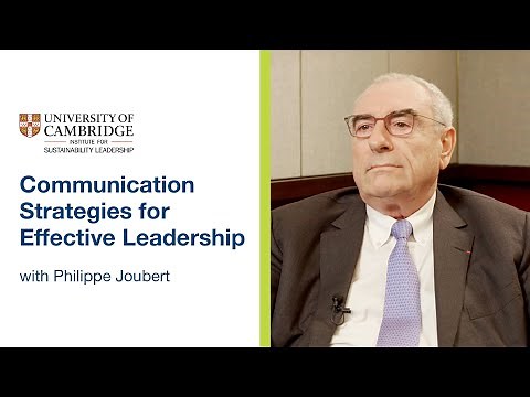Communication Strategies for Effective Leadership | University of Cambridge