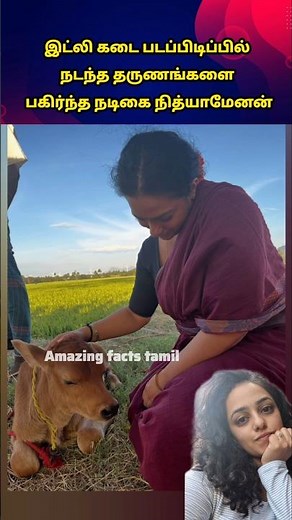 இட்லி கடை படப்பிடிப்பில் நடந்த தருணங்களை பகிர்ந்த நித்யாமேனன்#youtubeshorts#shortsfeed#ytshorts