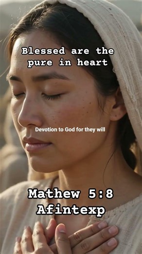 Matthew 5:8 – They Will See God Face to Face #sermononthemount #blessed