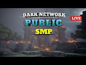 Grinding JOIN 24x7 Public SMP Dark Network Minecraft
