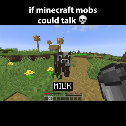 minecraft if mobs can talk...