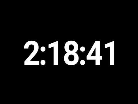 2:18:41 Minute Countdown Timer with Relaxing Music | HD Background for Focus Study & Meditation