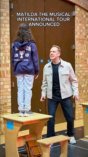 Matilda international tour rehearsal photos just dropped! 📸
