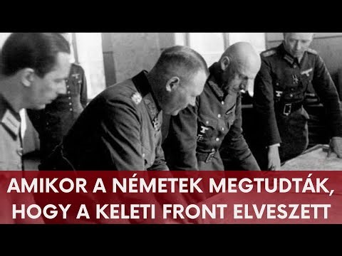 A nap, amikor a német tábornokok tudták, hogy a keleti front elveszett
