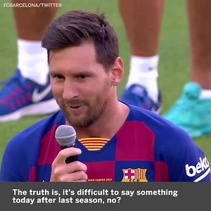 1.6M views · 30K reactions | Leo Messi is motivated to start the new season for FC Barcelona  (via FC Barcelona) | ESPN FC | Facebook