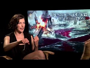 Resident Evil: Retribution (2012) Exclusive Interview: Milla Jovovich (HD)