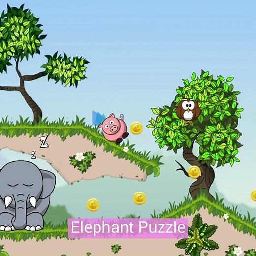 Snoring: Elephant Puzzle #browsergame