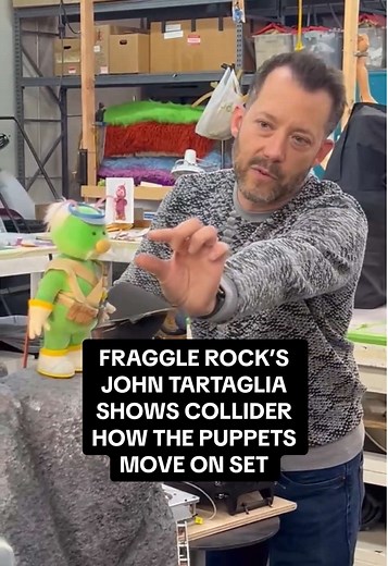Exploring The Jim Henson Creature Shop for Fraggle Rock