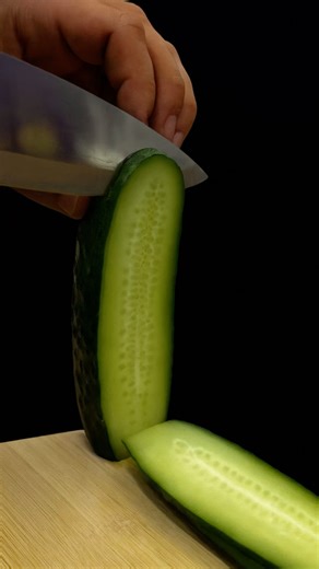 Crisp Cucumber Cutting ASMR 🥒– Relaxing Sounds for Sleep