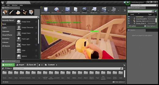 HelloNeighbor   Unreal Editor 1 28 2018 3 07 45 PM video