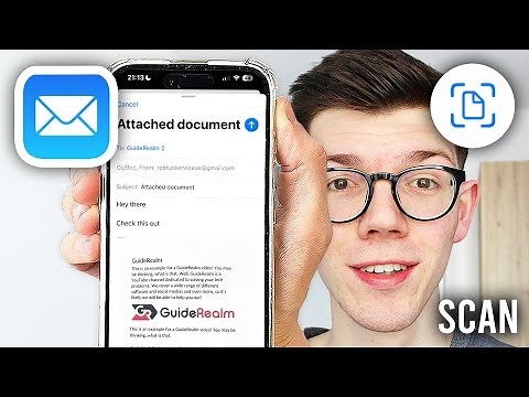 How To Scan Documents On iPhone and Send To Email - Step By Step