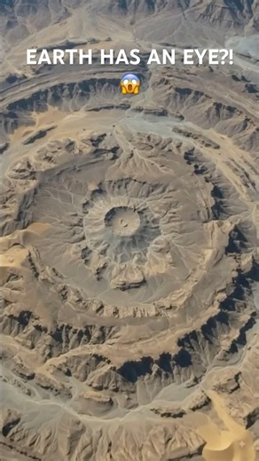 The Giant Eye Visible from Space! 👁️🌍