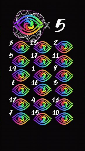 Find the 5 Same Shapes 👁️ Visual Pattern Challenge