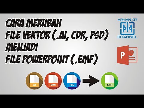 Cara Merubah File Vektor (ai, cdr, psd) menjadi File PowerPoint (emf)