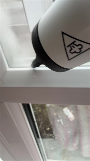 Effortless Window Frame Cleaning with a New Steamer