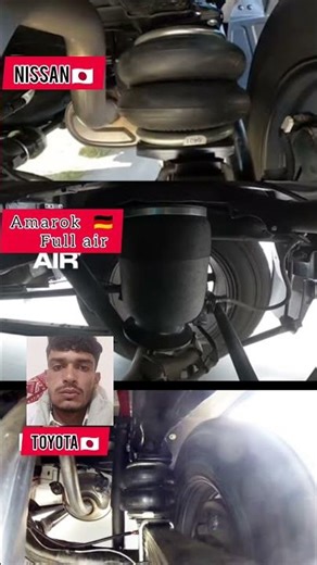 INSANE Suspension Test 😱 Nissan vs Volkswagen Amarok FULL AIR vs Toyota – Who Survives? 🔥