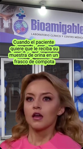 😣 Por favor recojan la orina directamente en el recolector (nuevo, nunca reutilizado) #humor #laboratorio #laboratory #orina