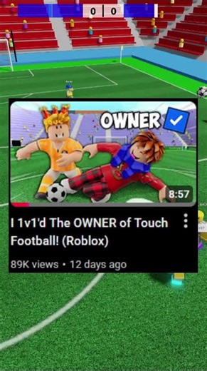 i finally got it💀 #touchfootball #roblox #soccer