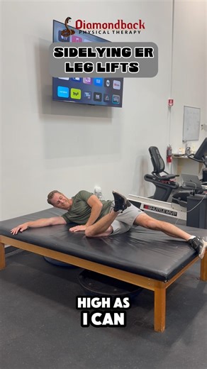 Side-lying ER Leg Lifts