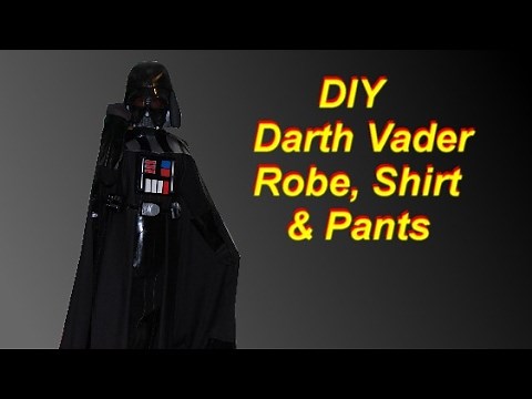 Darth Vader Costume Tutorial Part 5: Robe, Shirt, Pants